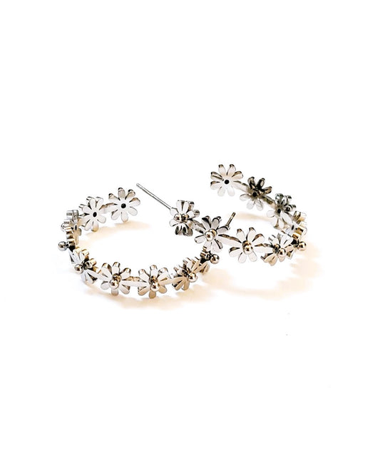Boucles d'oreilles Edmée argent