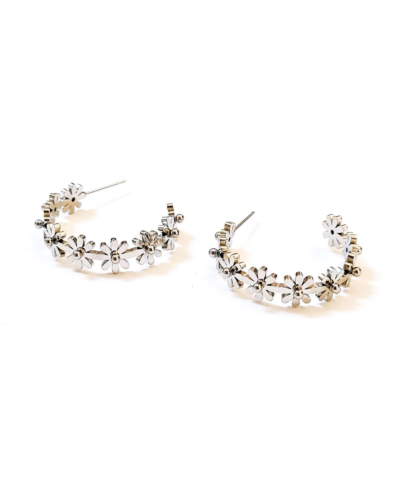 Boucles d'oreilles Edmée argent