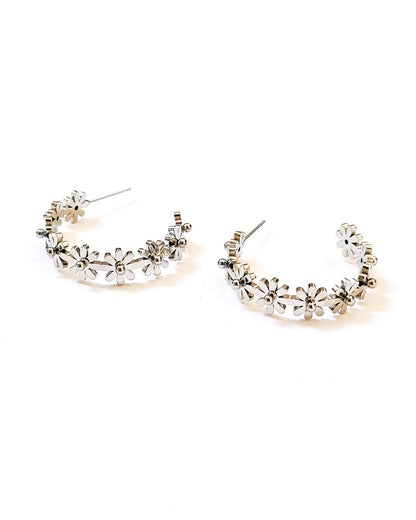 Boucles d'oreilles Edmée argent