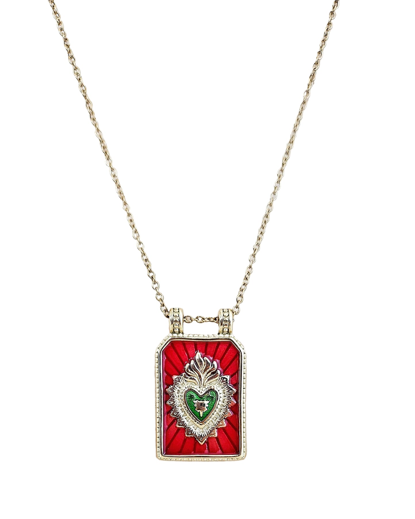 Collier Irma rouge