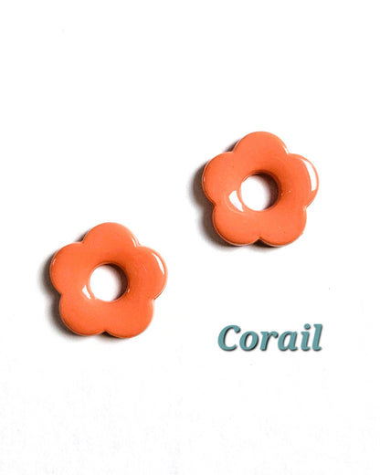 Créoles et fleurs interchangeables