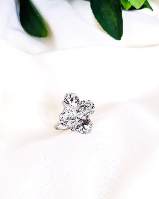Bague Flower argent