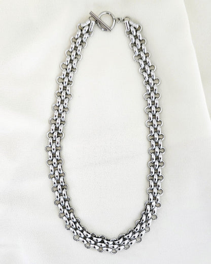 Collier Freya argent