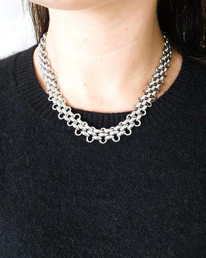 Collier Freya argent