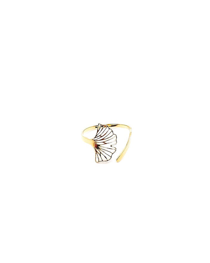 Bague Ginkgo or
