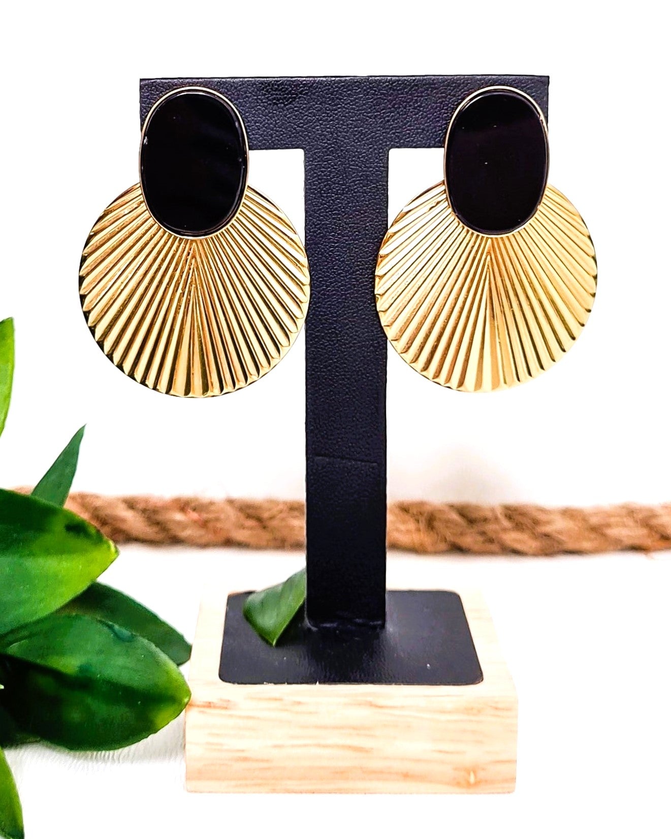 Boucles d'oreilles Goldy