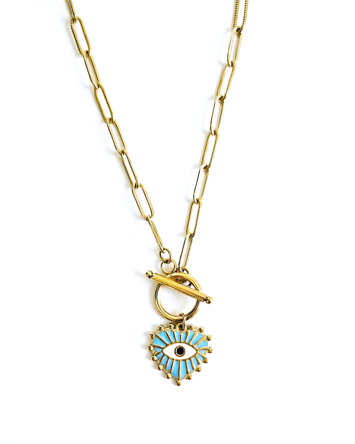 Collier Grigri bleu