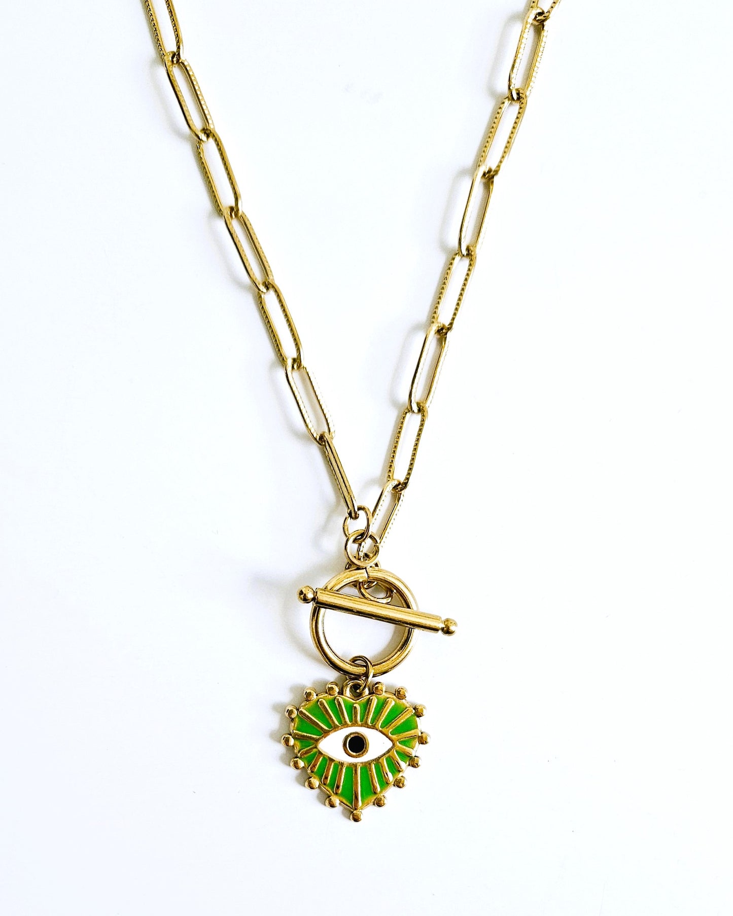 Collier Grigri vert