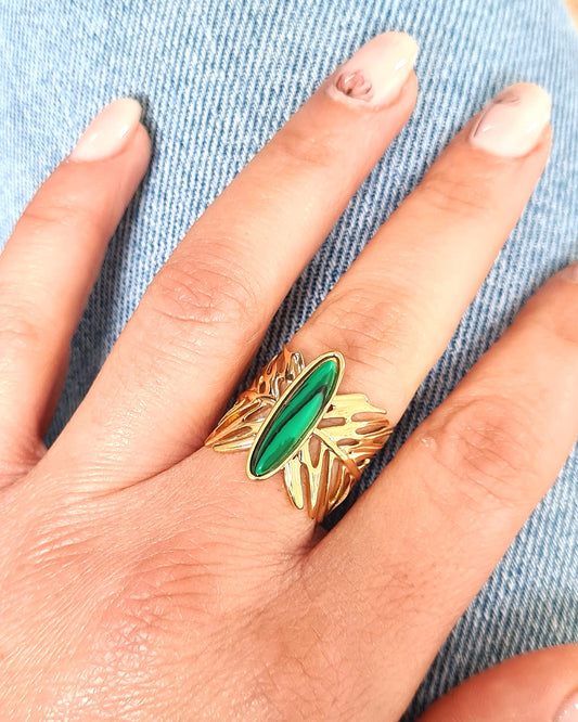 Bague Hera vert