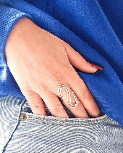 Bague Imane argent