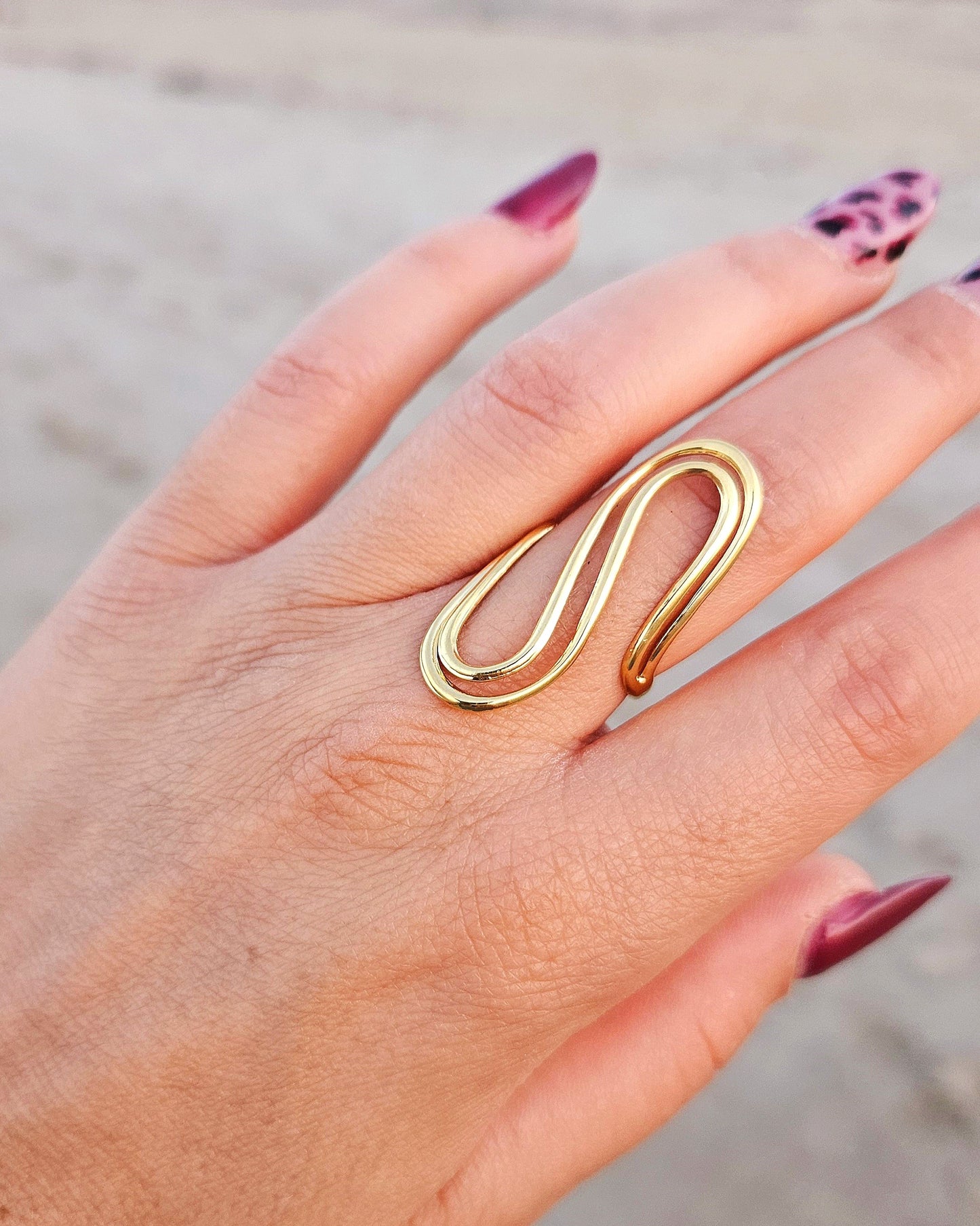 Bague Imane or