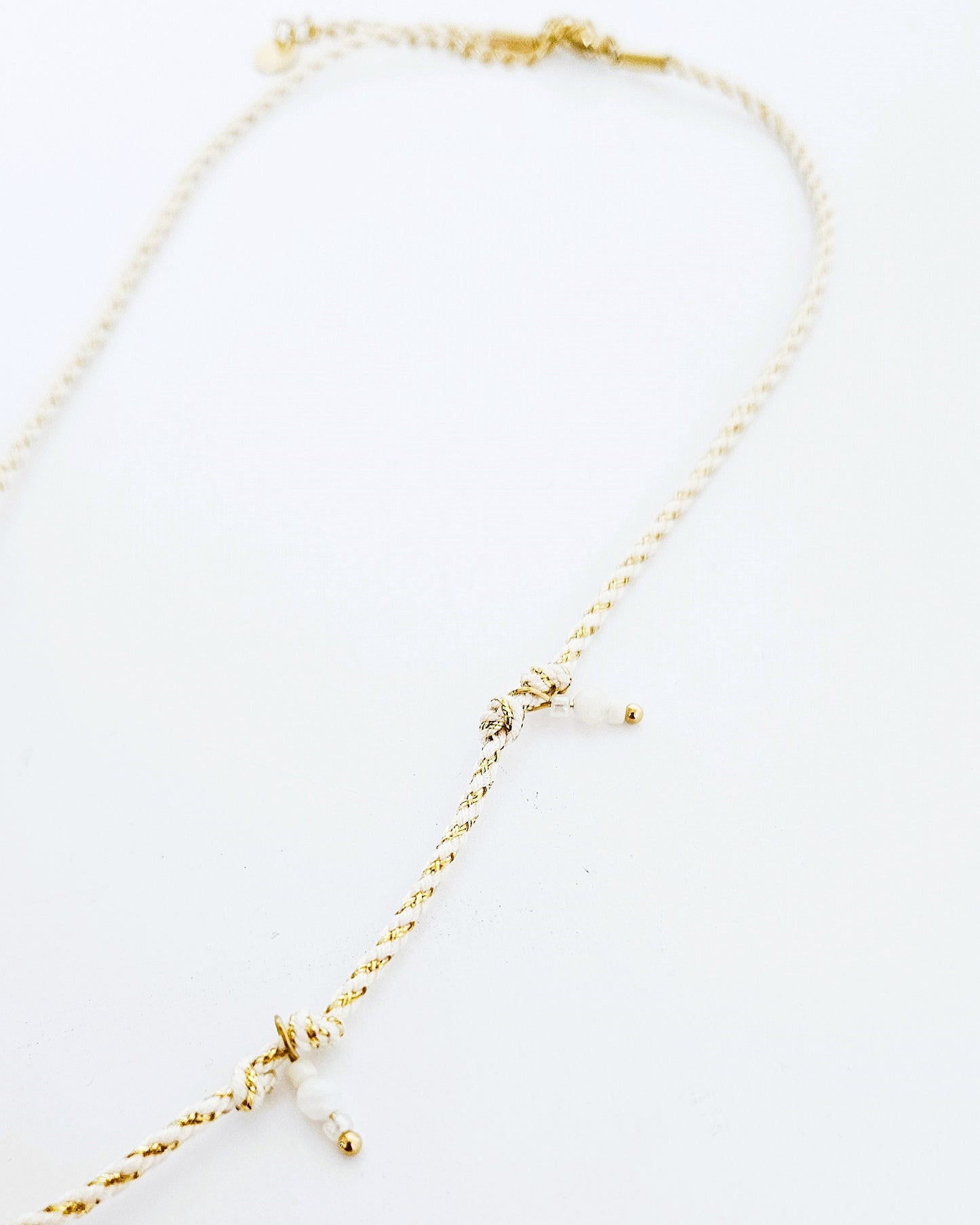 Collier Irma blanc