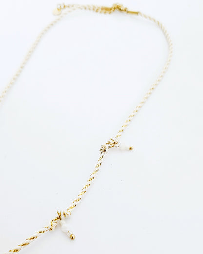 Collier Irma blanc