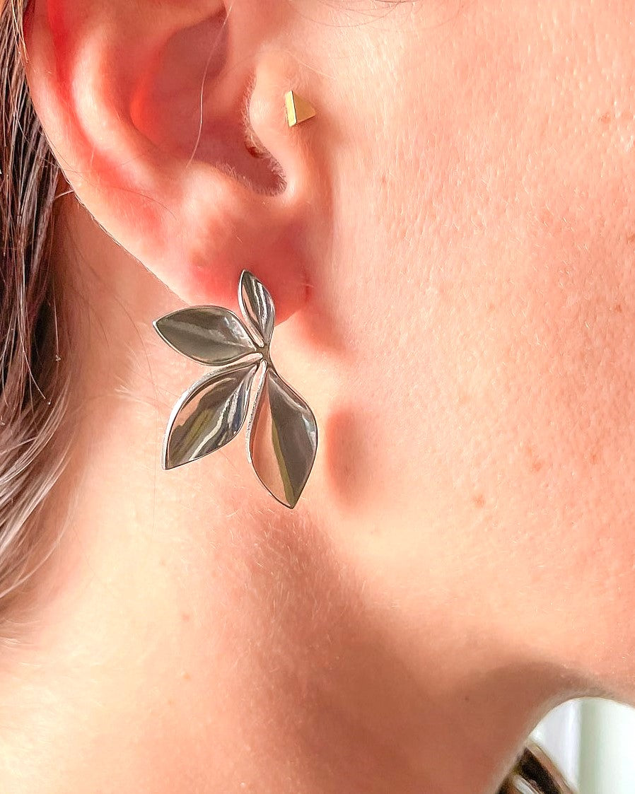 Boucles d'oreilles Ivy argent