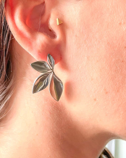 Boucles d'oreilles Ivy argent