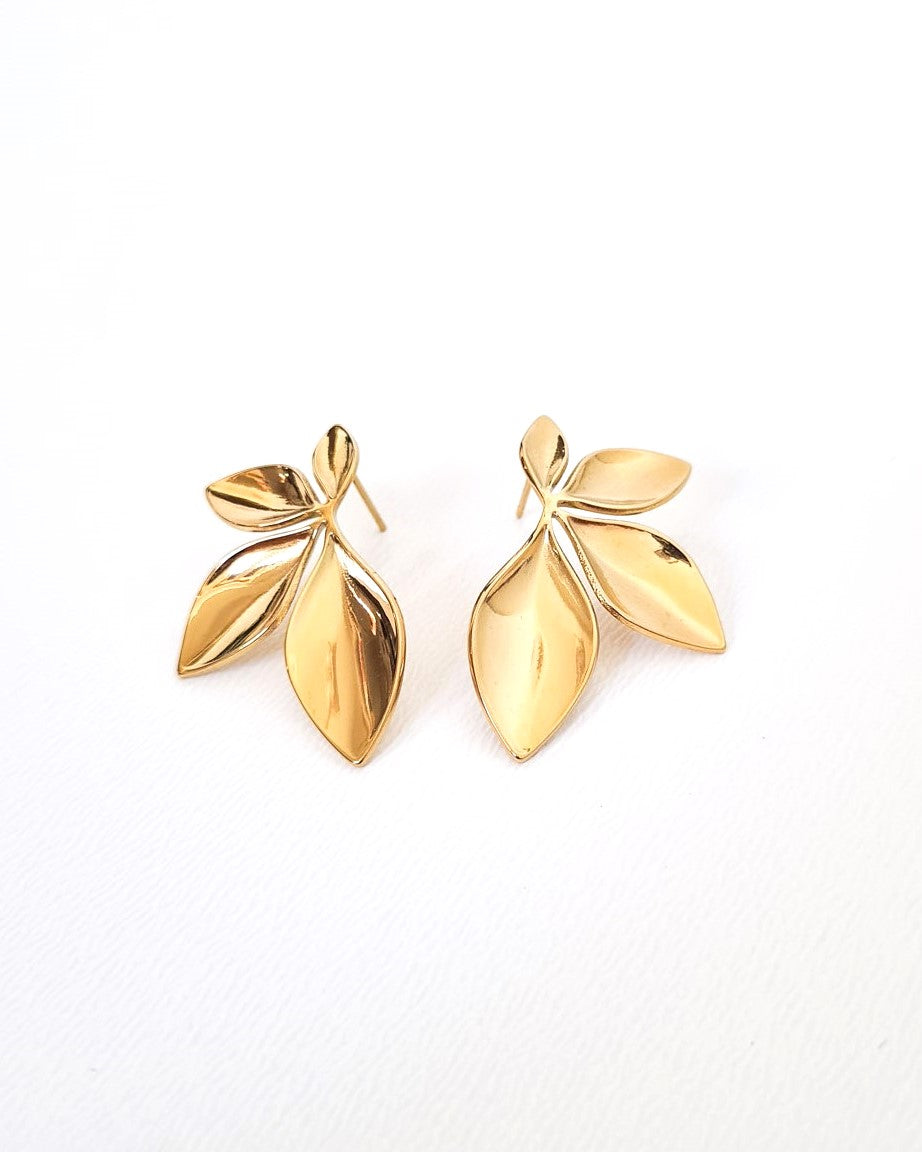 Boucles d'oreilles Ivy or
