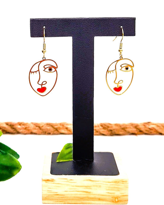 Boucles d'oreilles Kiss