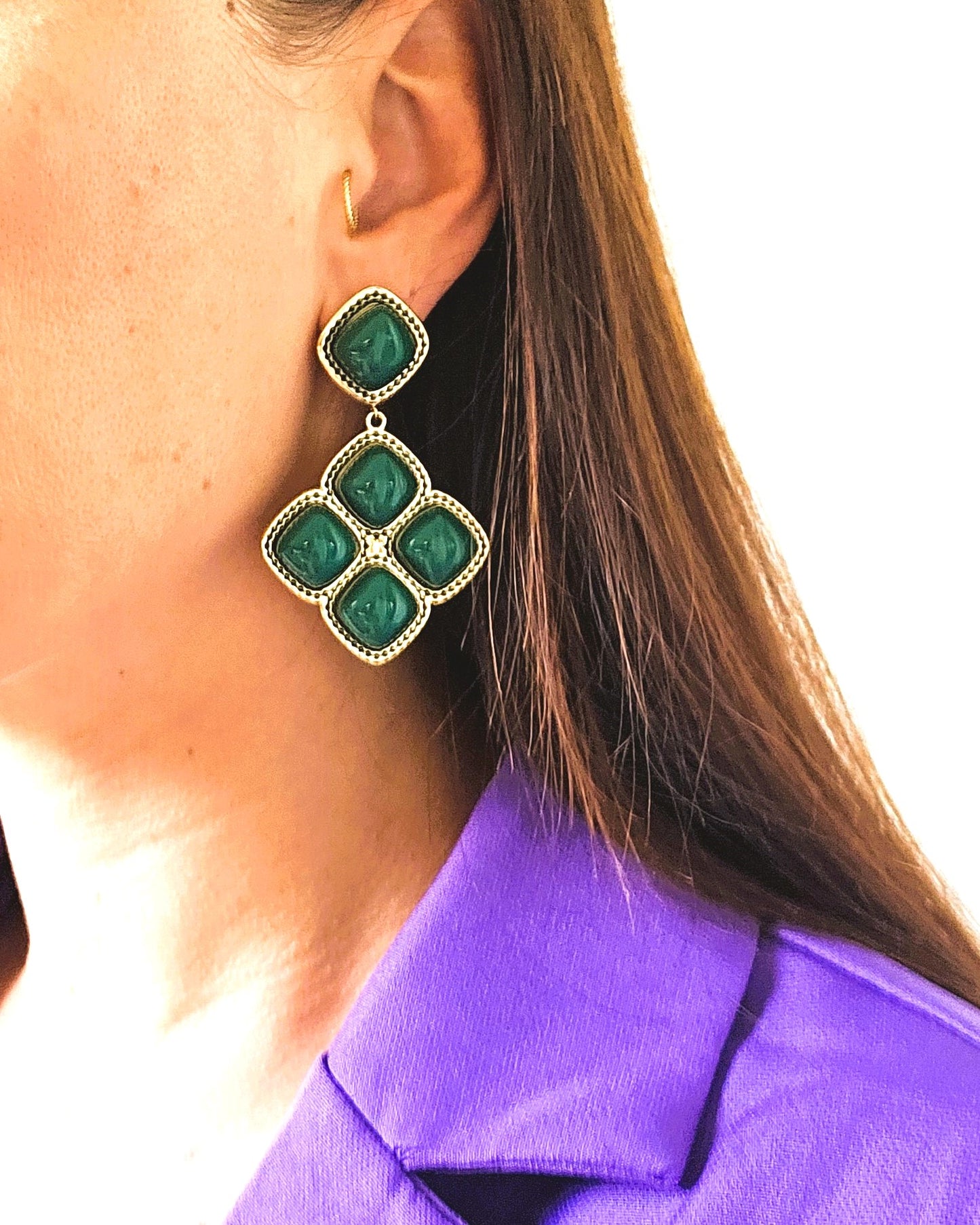 Boucles d'oreilles Leen