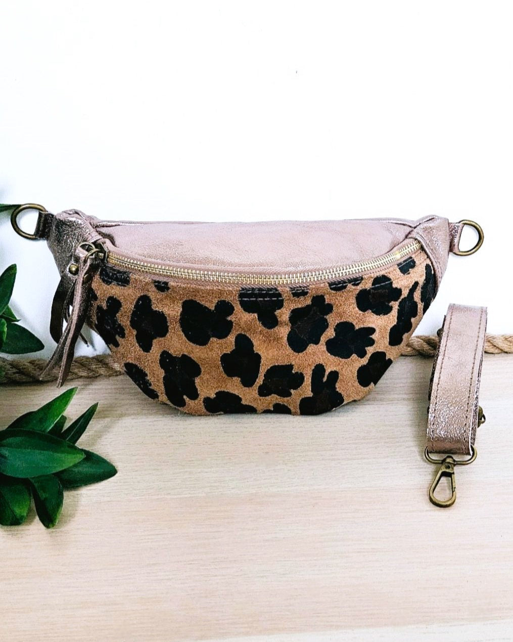 Sac banane Léo doré