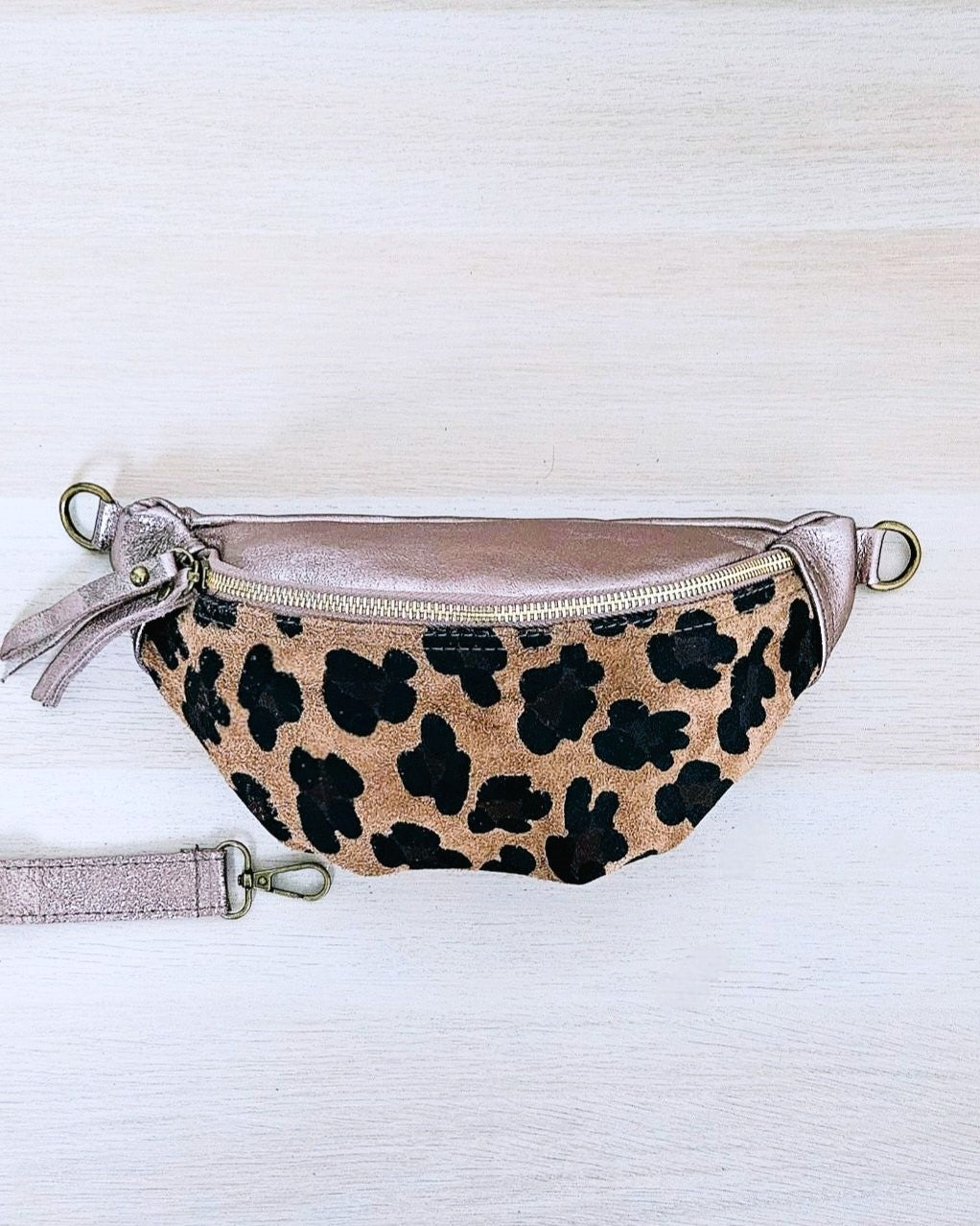 Sac banane Léo doré