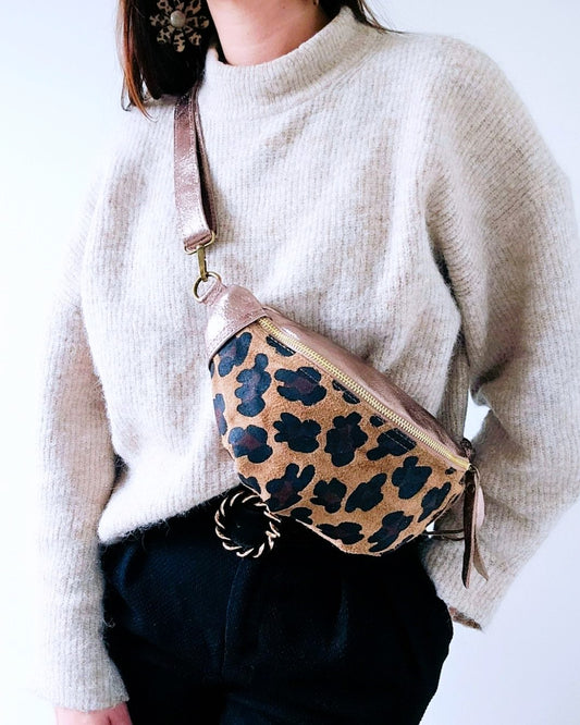 Sac banane Léo doré