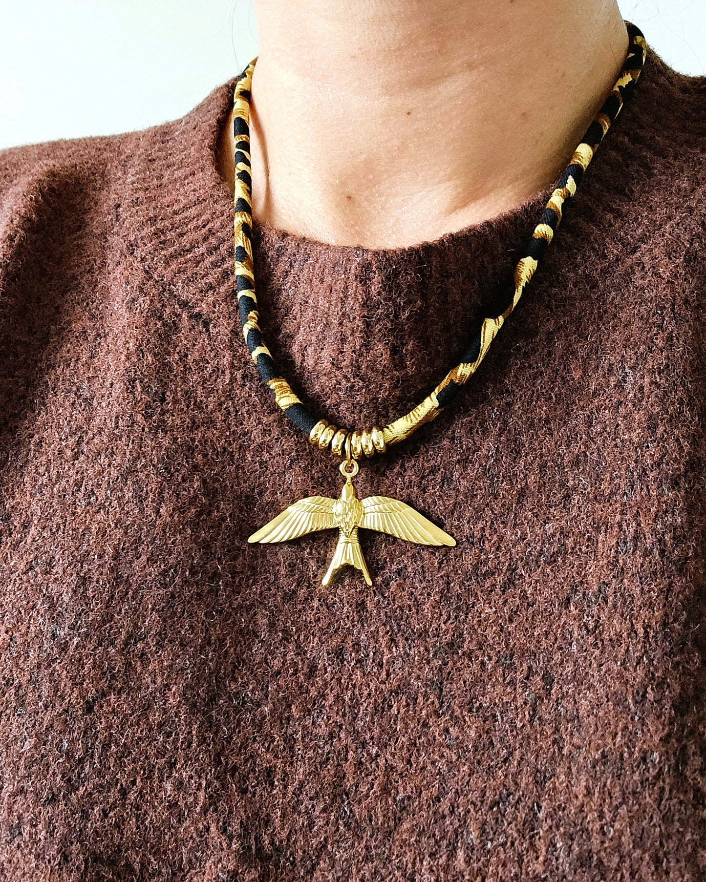 Collier Léo hirondelle