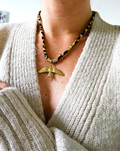 Collier Léo hirondelle