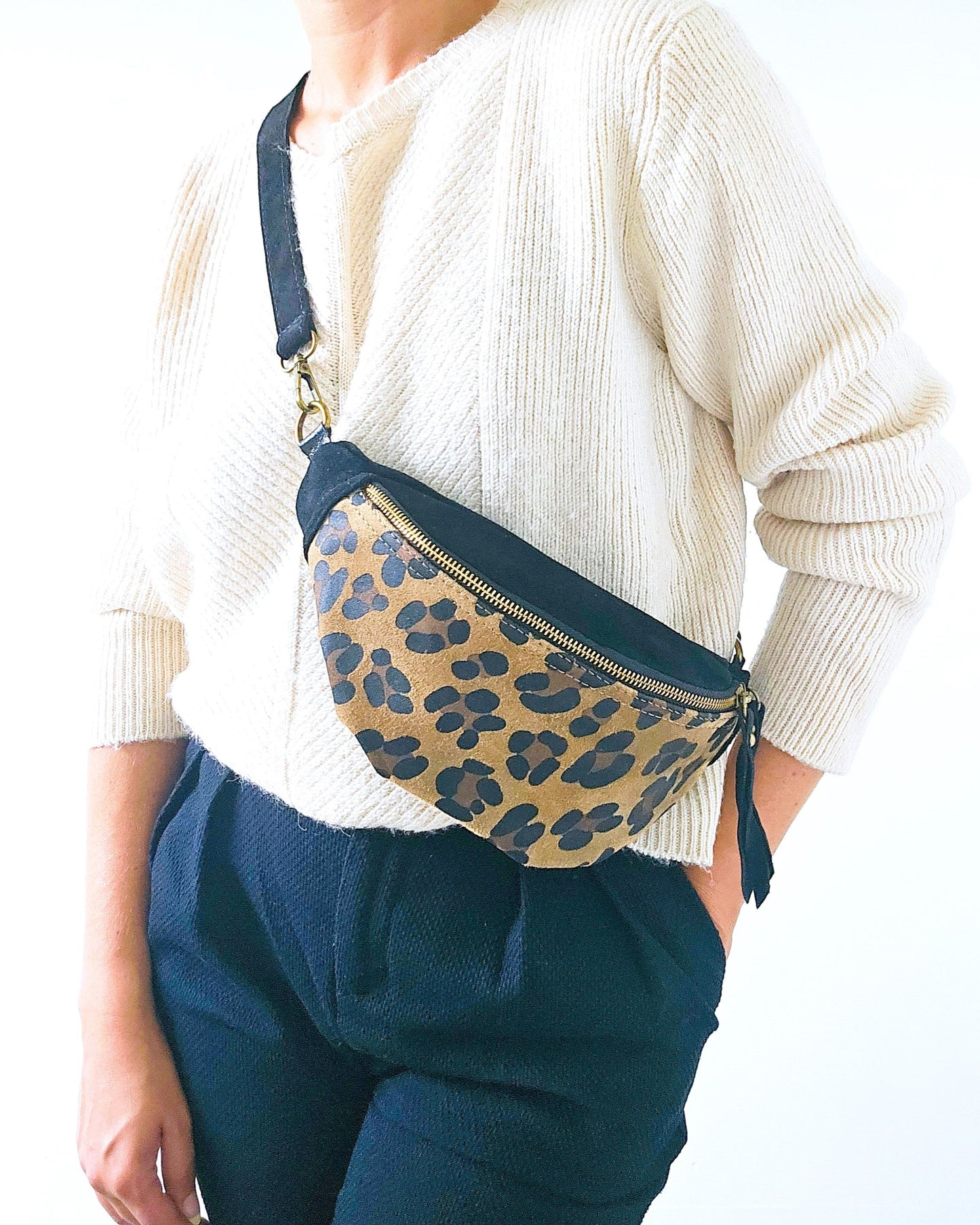 Sac banane Léo noir