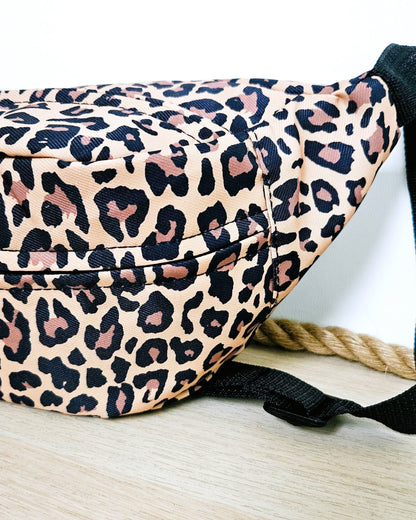 Sac banane léopard