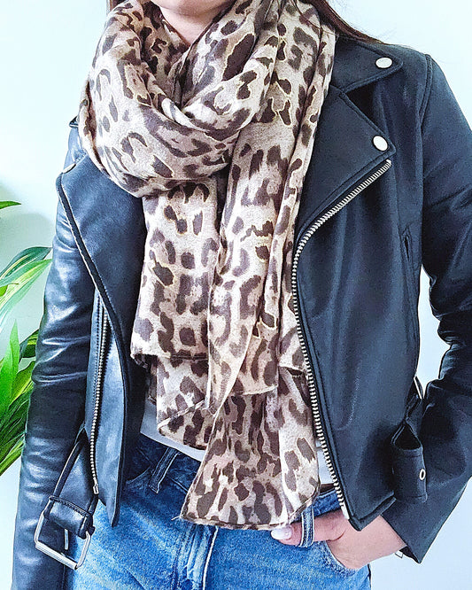 Foulard Léopard