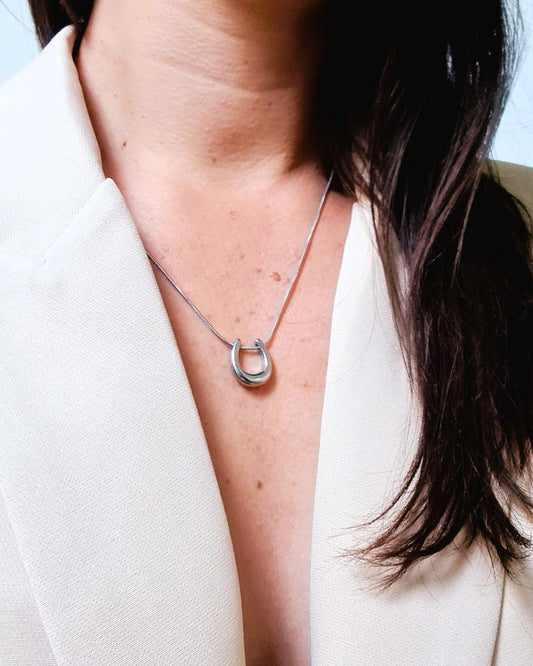 Collier Lucky argent