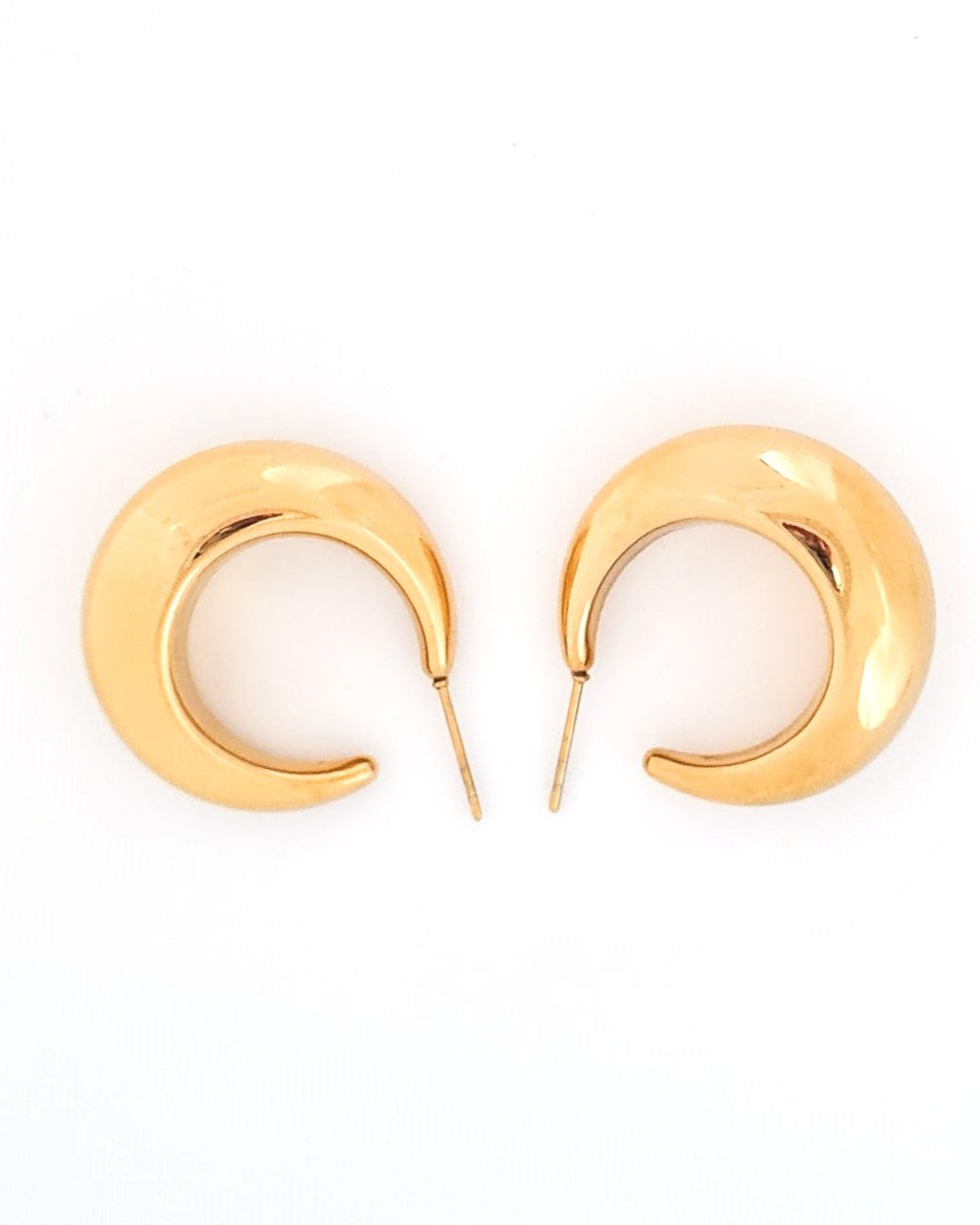 Boucles d'oreilles Luna or