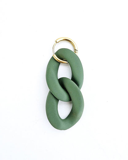 Boucles d'oreilles Maillon