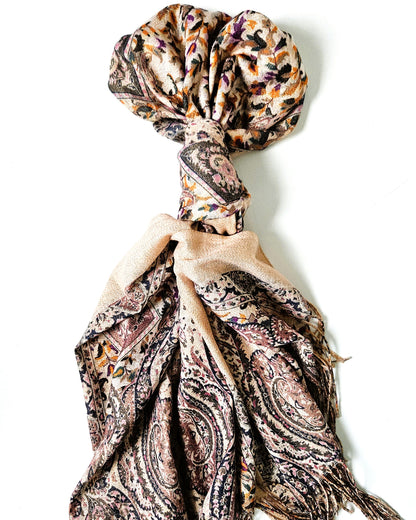 Echarpe Mumbai beige