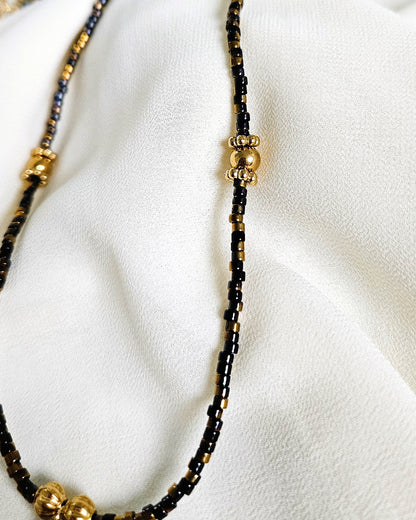 Collier Night fleur - création bahia