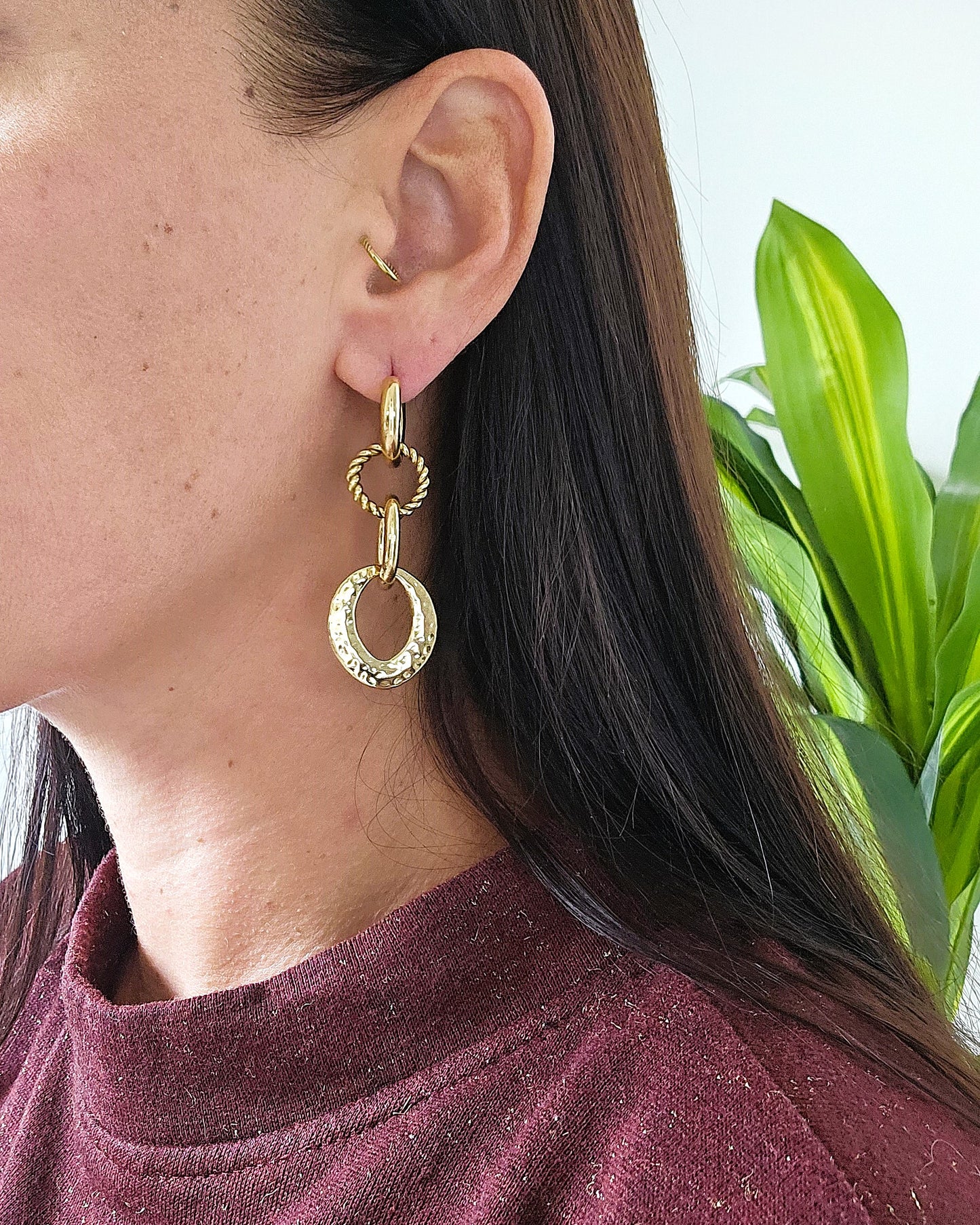 Boucles d'oreilles Nuée