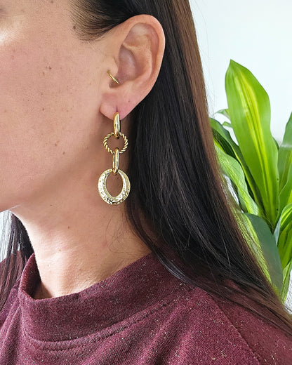 Boucles d'oreilles Nuée