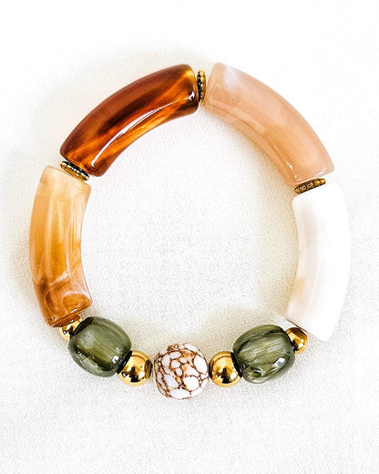 Bracelets Olive - création Bahia