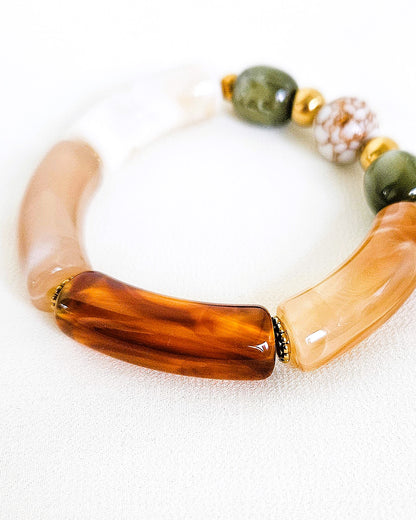 Bracelets Olive - création Bahia