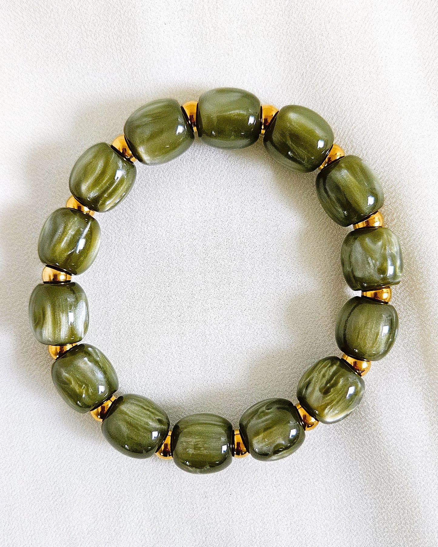 Bracelets Olive - création Bahia