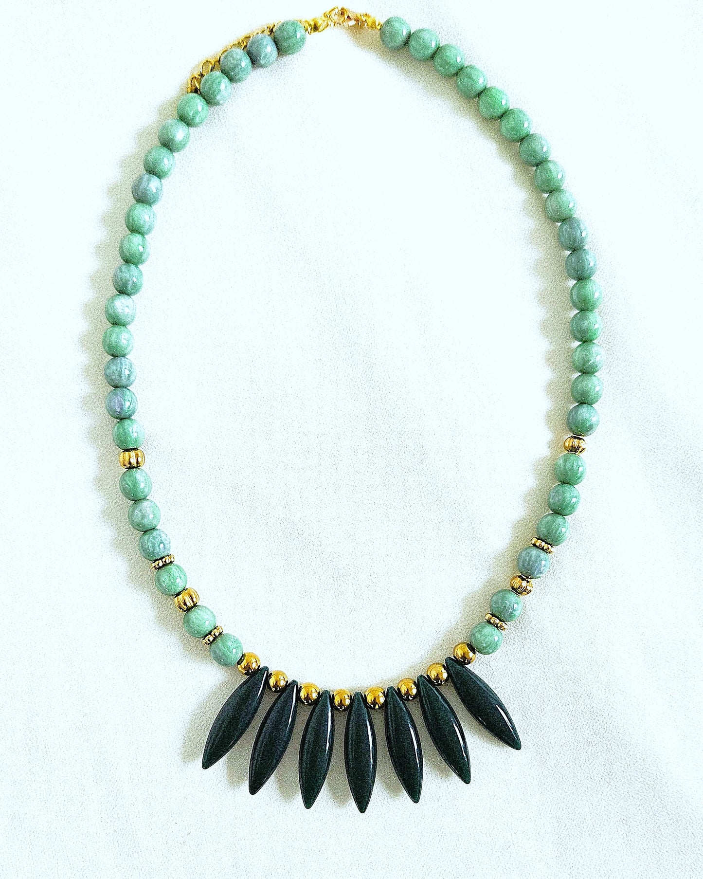 Collier Opaline - création Bahia