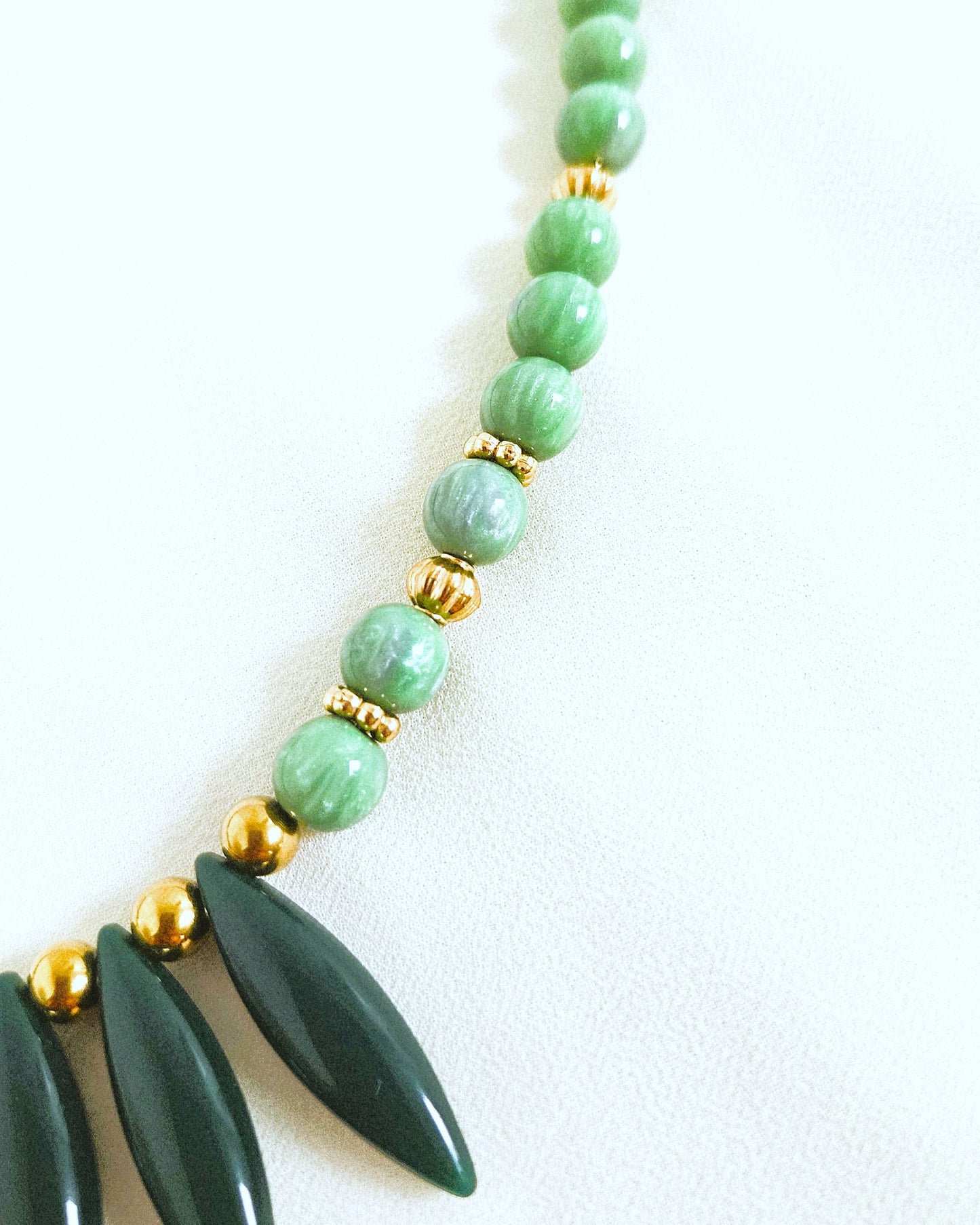 Collier Opaline - création Bahia