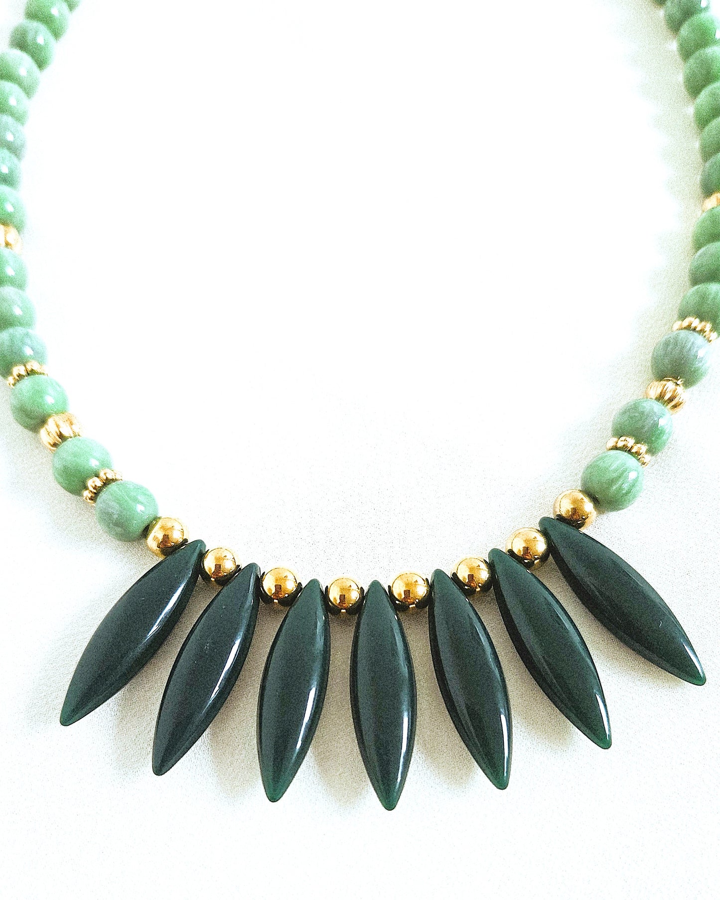 Collier Opaline - création Bahia