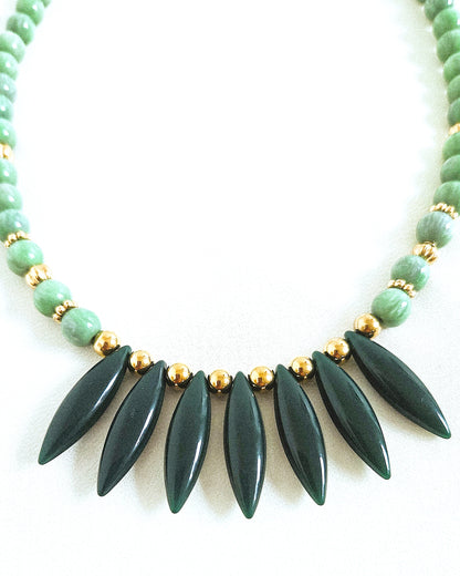 Collier Opaline - création Bahia