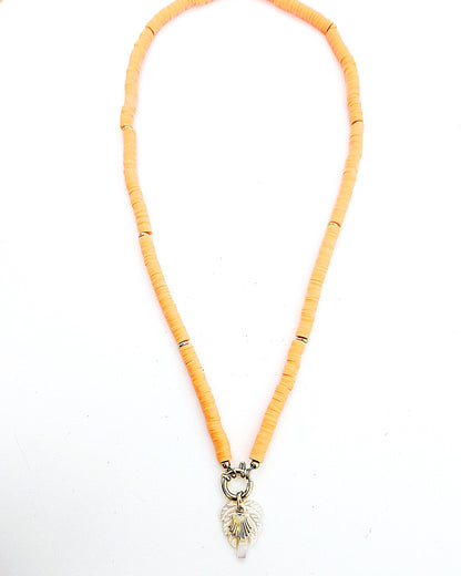 Collier Palmier orange