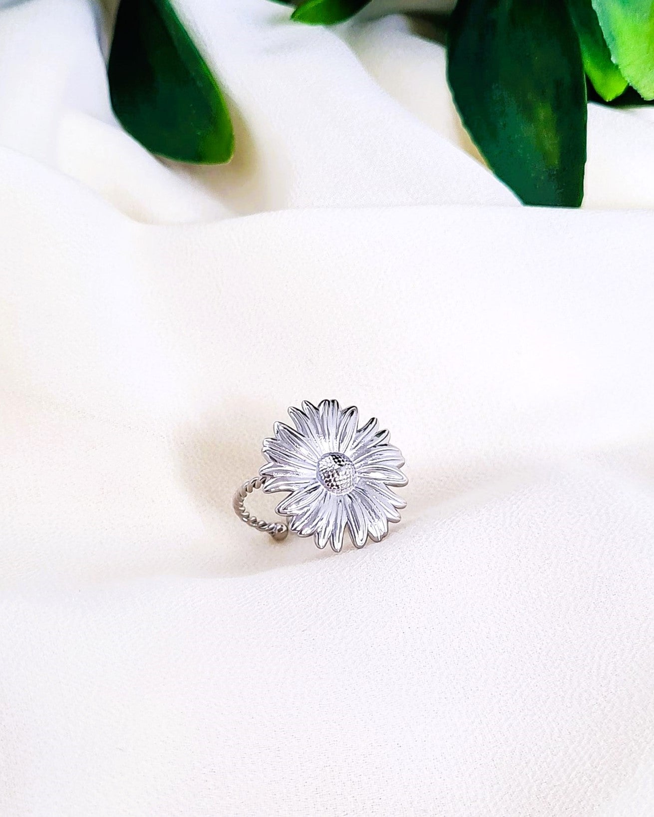 Bague Pâquerette argent