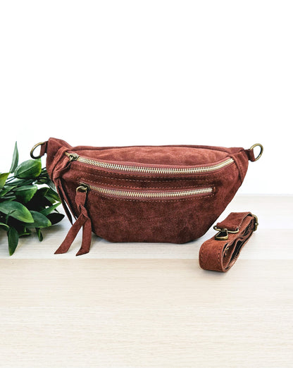 Sac banane Paula brique