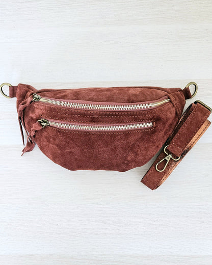 Sac banane Paula brique