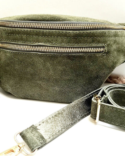 Sac banane Paula vert kaki