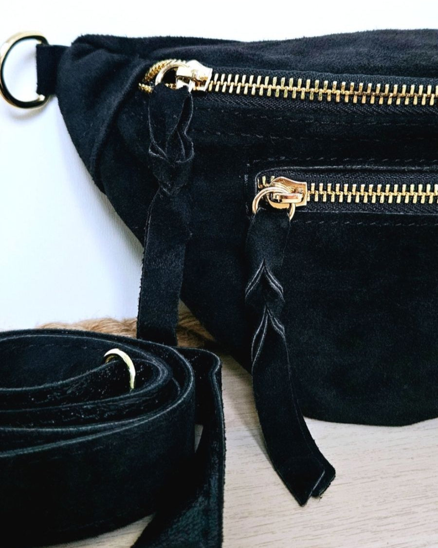 Sac banane Paula noir